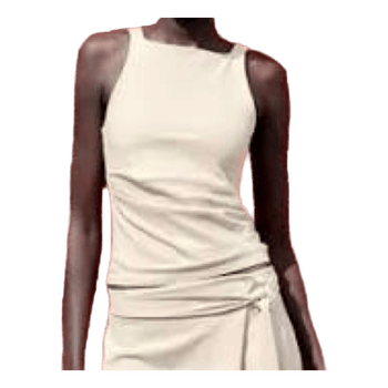 Zara Cream cotton tank top