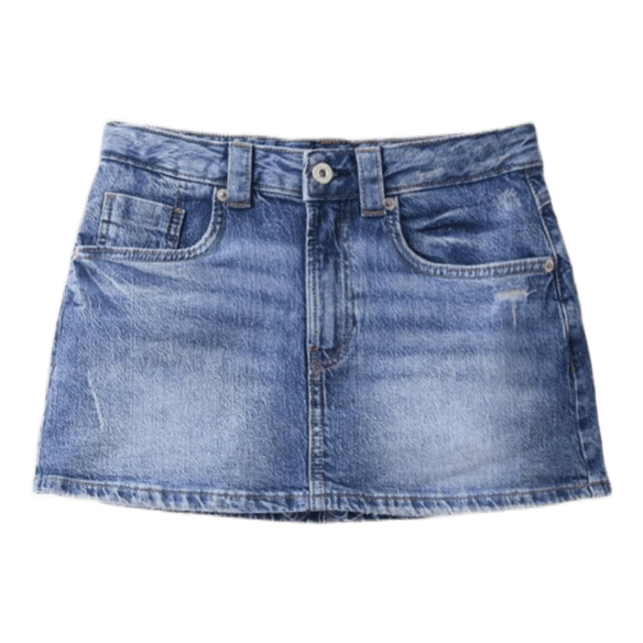 D62 stradivarius denim nederdel