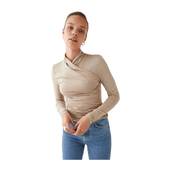 Fitted Shirred Top