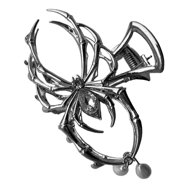 Spider hair claw clip