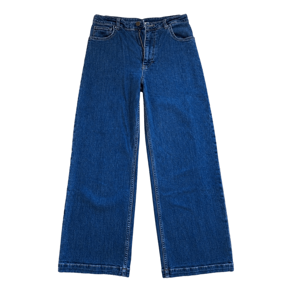 Blå Zara wide leg jeans