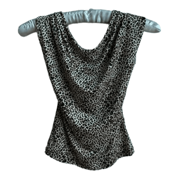 Stradivarius leopard print top