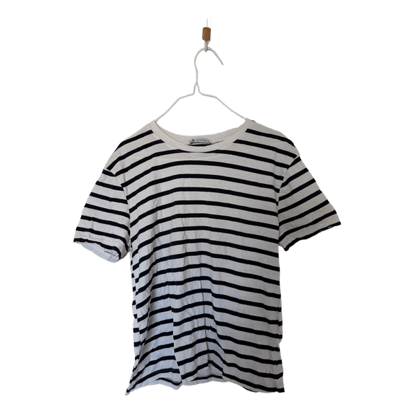 Zara stribet t-shirt