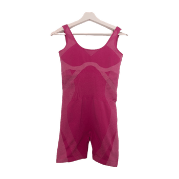 Pink seamless sports bodysuit