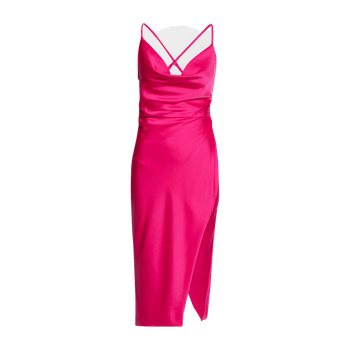 Pink Midi Dress