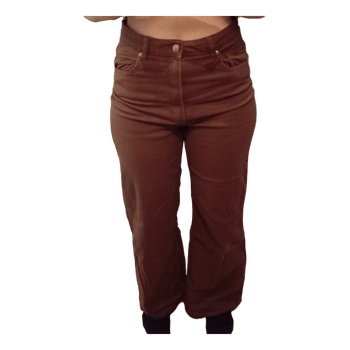 Brown wide leg pants