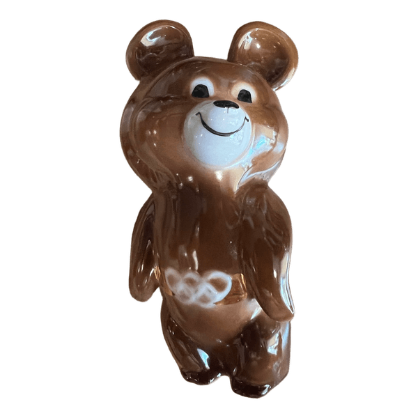 Olympic Misha bear figurine