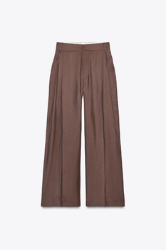 Double pleat trousers