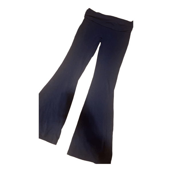Dark blue/navy blue flare leggings