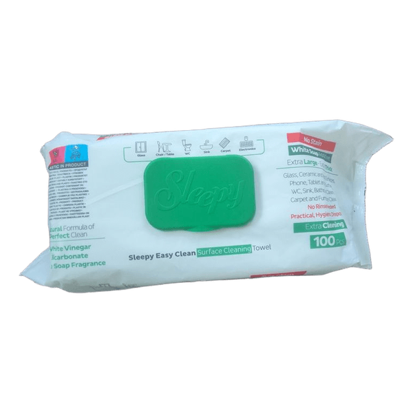 Sleepy surface cleaning towels