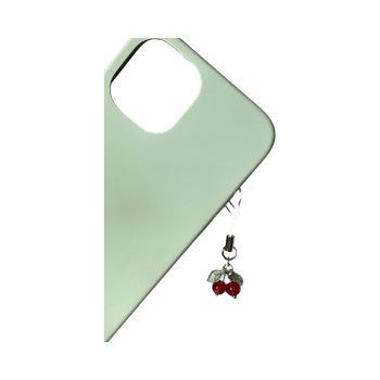 cherry phone charm