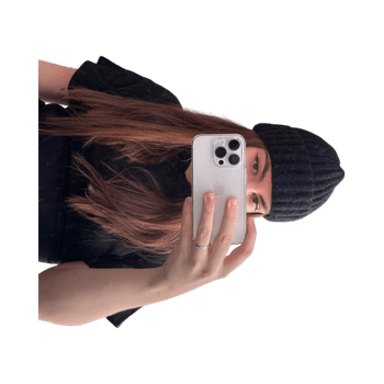 Ribbed knit beanie