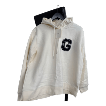Gant cream logo hoodie