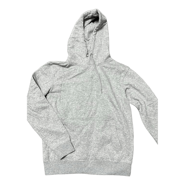 Grey hooded sweatshirt