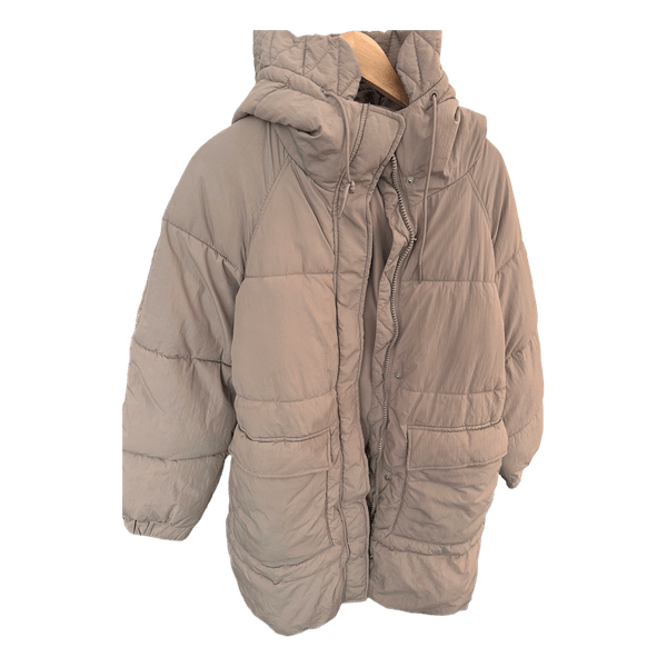 Beige H&M dynejakke