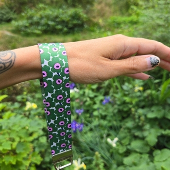 Marimekko tyylinen Avainlenkki ranteeseen 