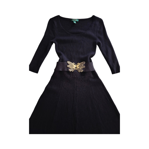 Ralph Lauren knit dress 100% merino 