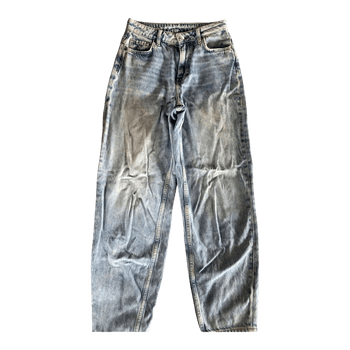 Light blue wide leg jeans