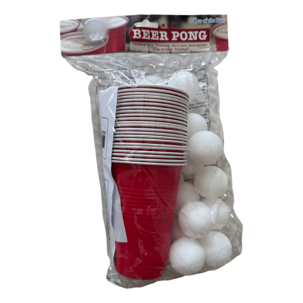 Beer pong set
