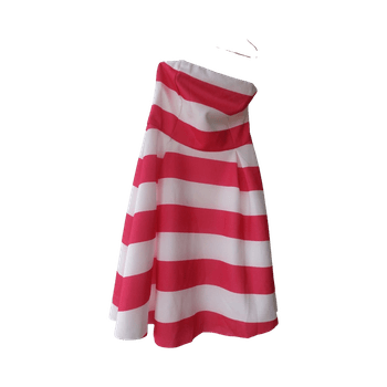 Raidallinen juhlava mekko