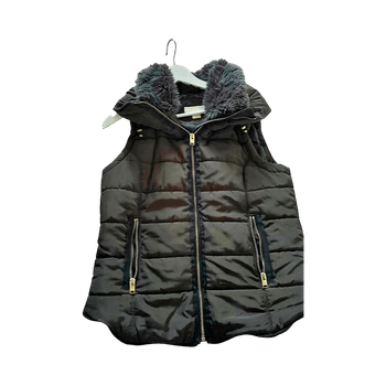 Ruskea/vihreä toppaliivi 