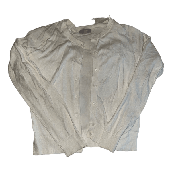 H&M cream cardigan