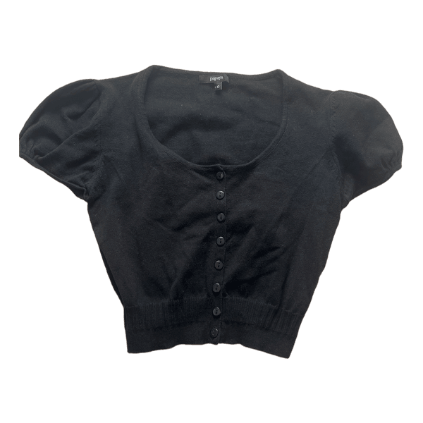 Black button up cardigan