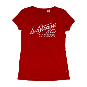 Levi’s red t-shirt