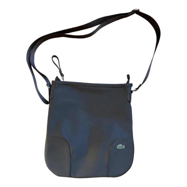 Brown Lacoste crossbody bag