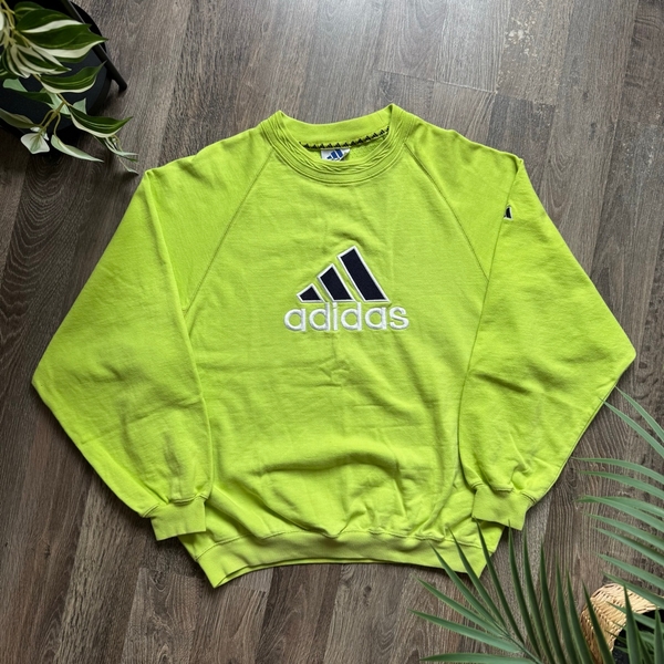 Vintage Adidas Green Sweatshirt