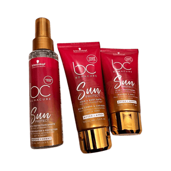 Sun protect hair care set/hiustenhoito setti