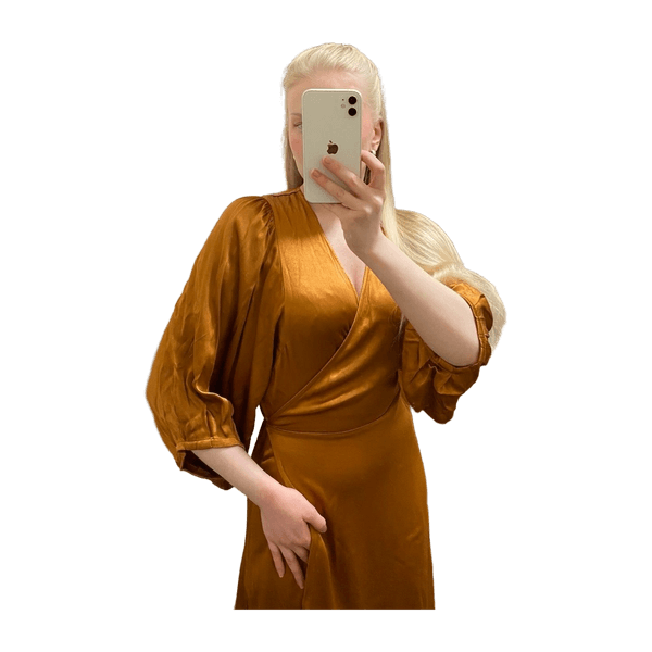 Soaked in luxury dress