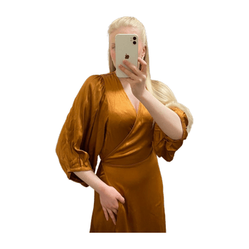 Soaked in luxury dress