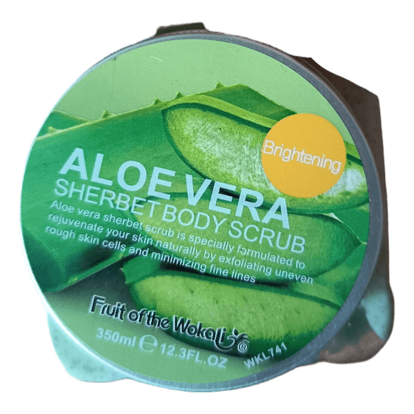 Aloe vera body scrub