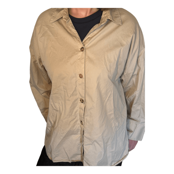 Beige skjorte