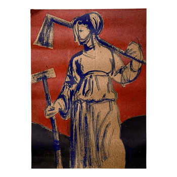 Print of The Faced Of War by Zakhar Shevchuk