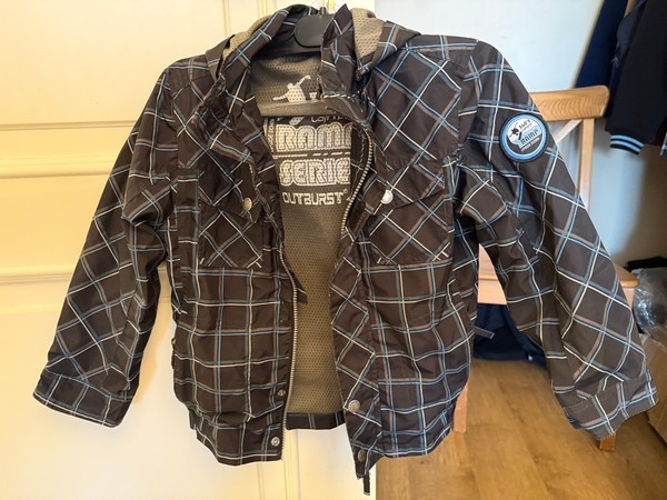 Outburst plaid outdoor jacket