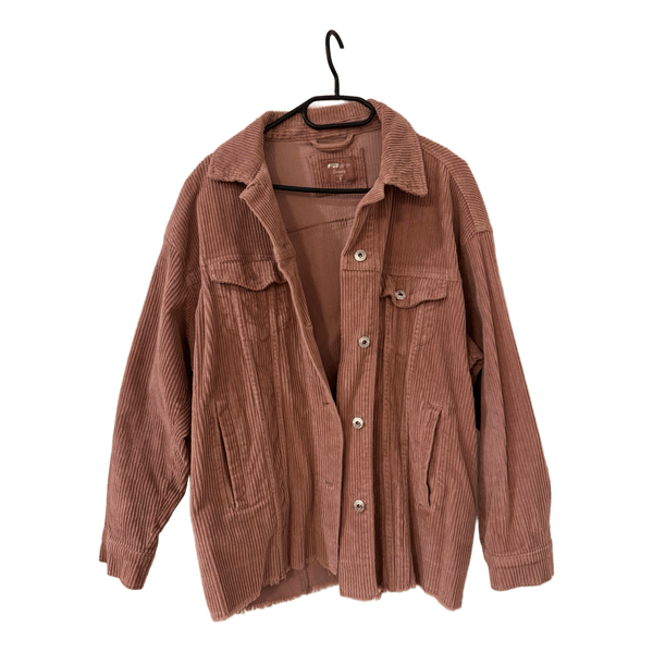 Pink corduroy jacket