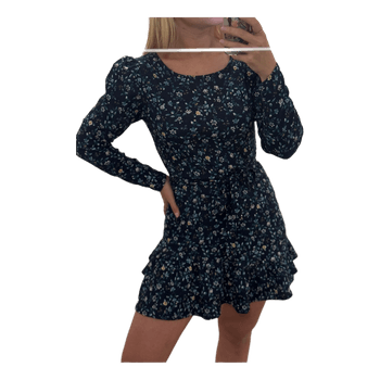 Floral print mini dress