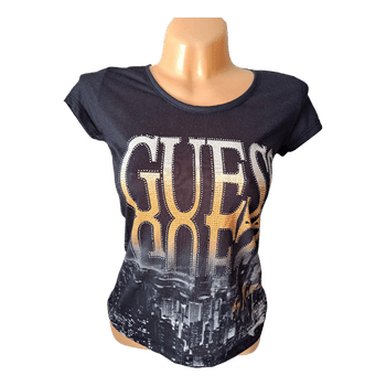 Guess mustriga t-särk