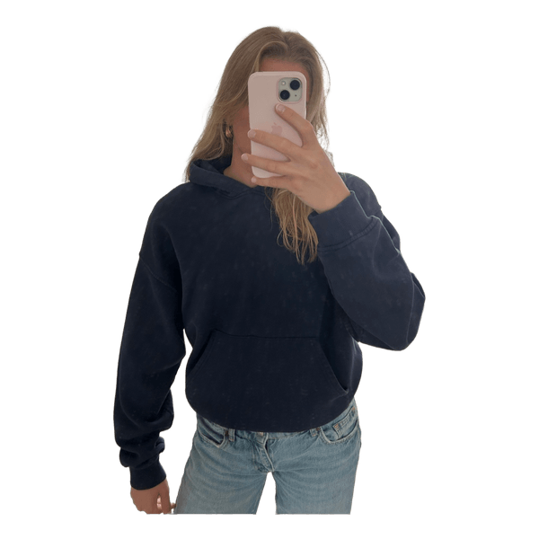 Mørkeblå Gina Tricot hættetrøje