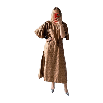 100%silk dress