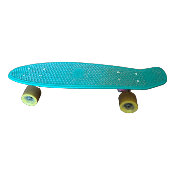 Turquoise penny board