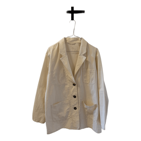 Lys blazer i cotton