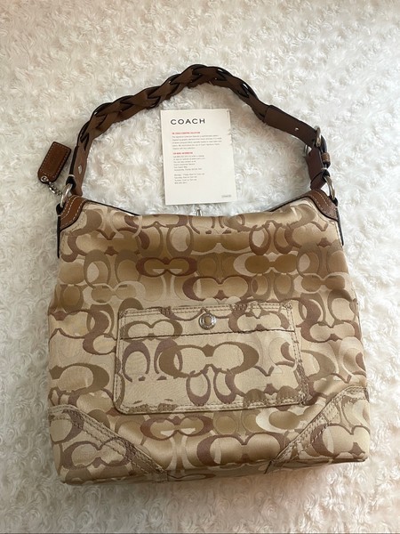Coach 2007 Chelsea Optic Signature LG Hobo handbag