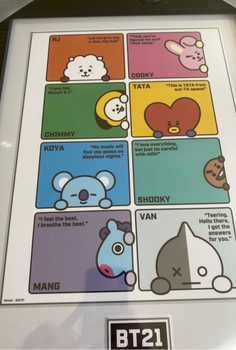 BTS hahmojuliste