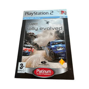 PS2 WRC Rally Evolved kansipahvi