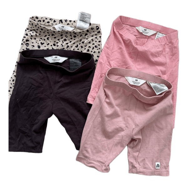 H&M cotton cycling shorts bundle