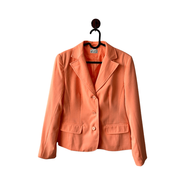 Women’s Jürgen Michaelsen peach colored blazer size 36