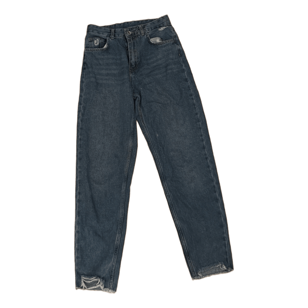 Blå denim jeans